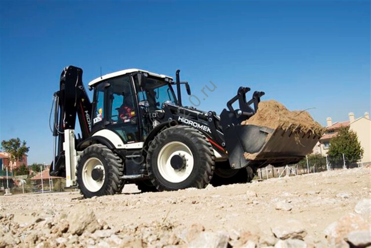 Hidromek HMK 102 S / 102 B 2010- - Стекло кузовное заднее левое